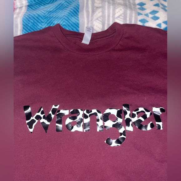 Wrangler cowprint graphic tshirt - Picture 3 of 4